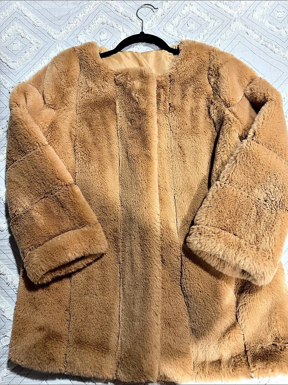 Brown Teddy Jacket Like New